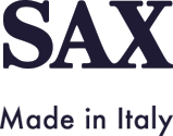 sax logo blu