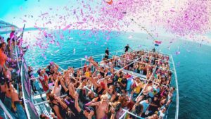 Festa in barca allo Spring Break Croazia